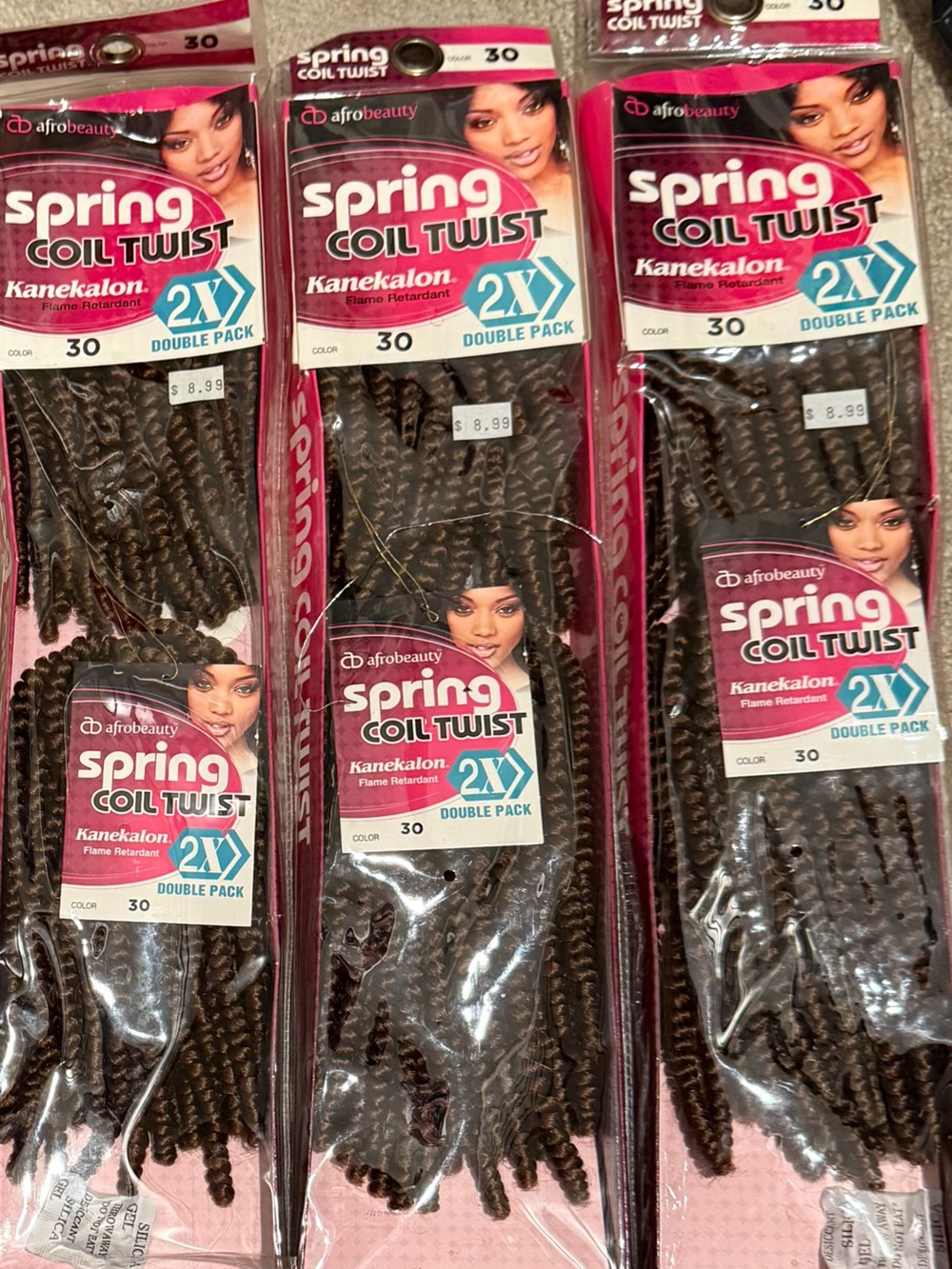 Afrobeauty Spring Coil Twist Synthetic Braiding Hair - Color 30